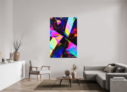 44 x 66″, Forex Prismatic Shards