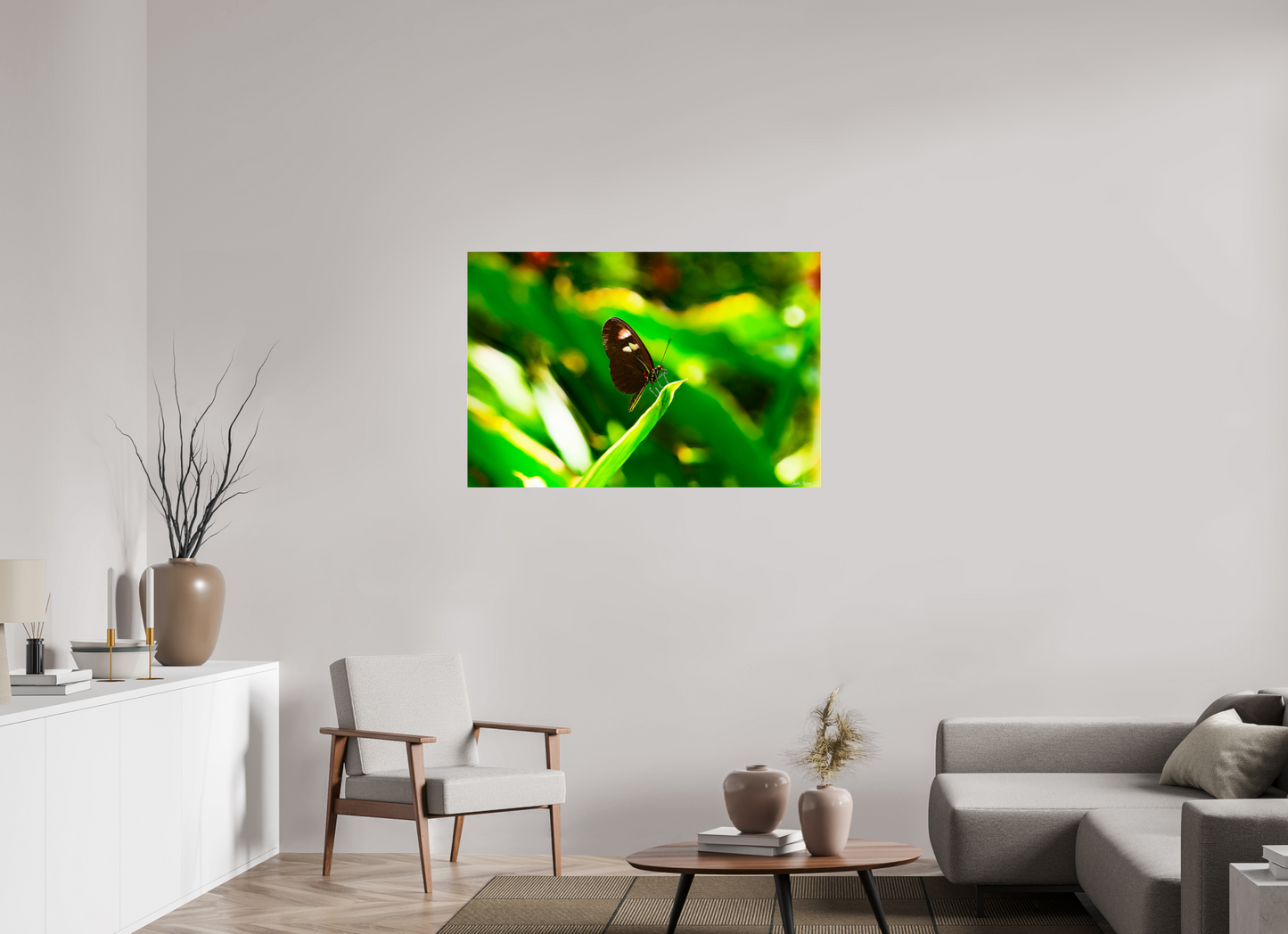 45 x 30″, Acrylic Time Stands Still