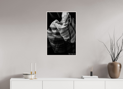 20 x 30″, Floater Frame Maple White Overtime