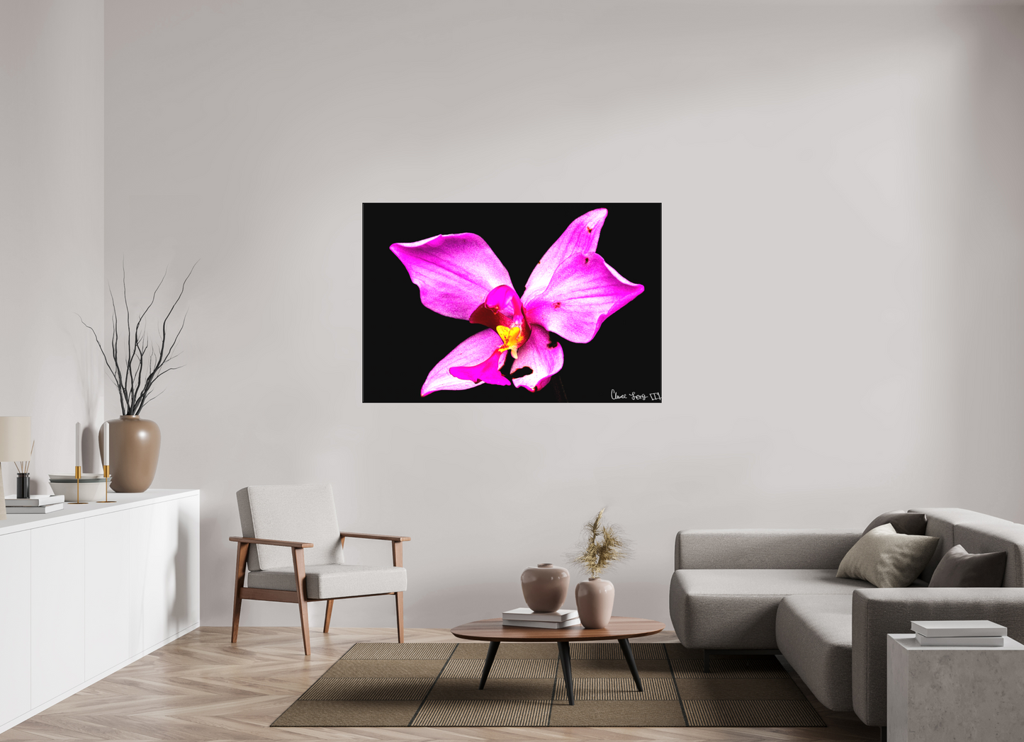 60 x 40″, Matte Canvas Efflorescence