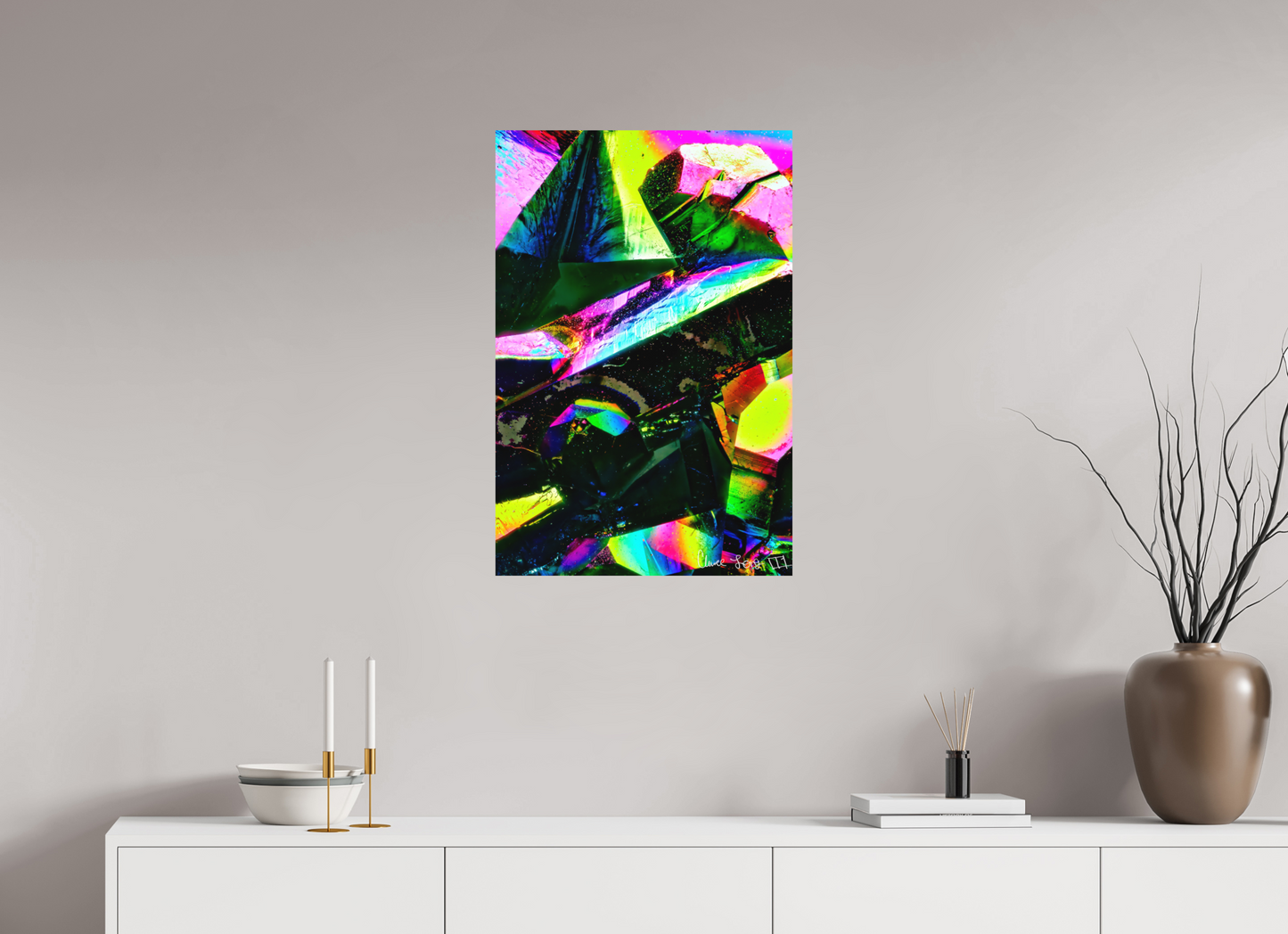 20 x 30″, Matte Metal Flummox