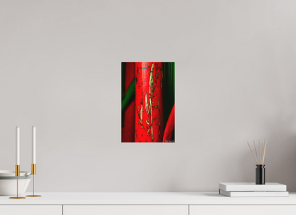 8 x 12″, Matte Metal Wounded