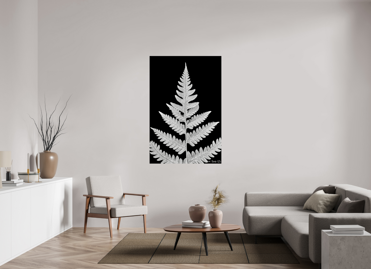 40 x 60″, Glossy Metal Inverted Viridescence