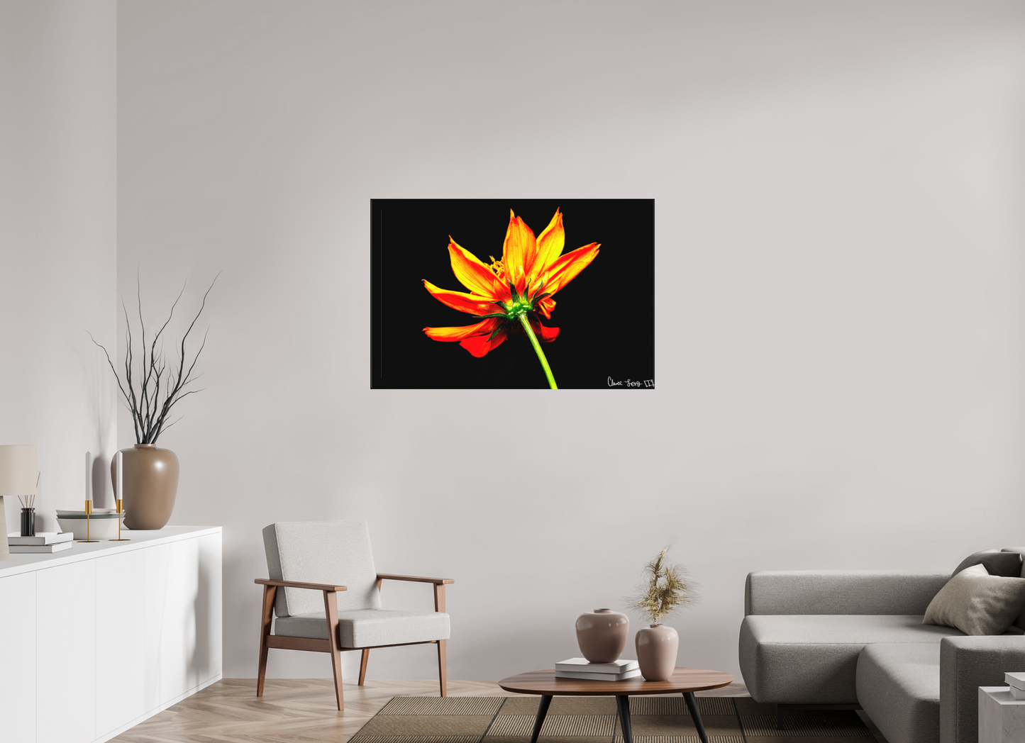 45 x 30″, Matte Canvas Soaring Phoenix