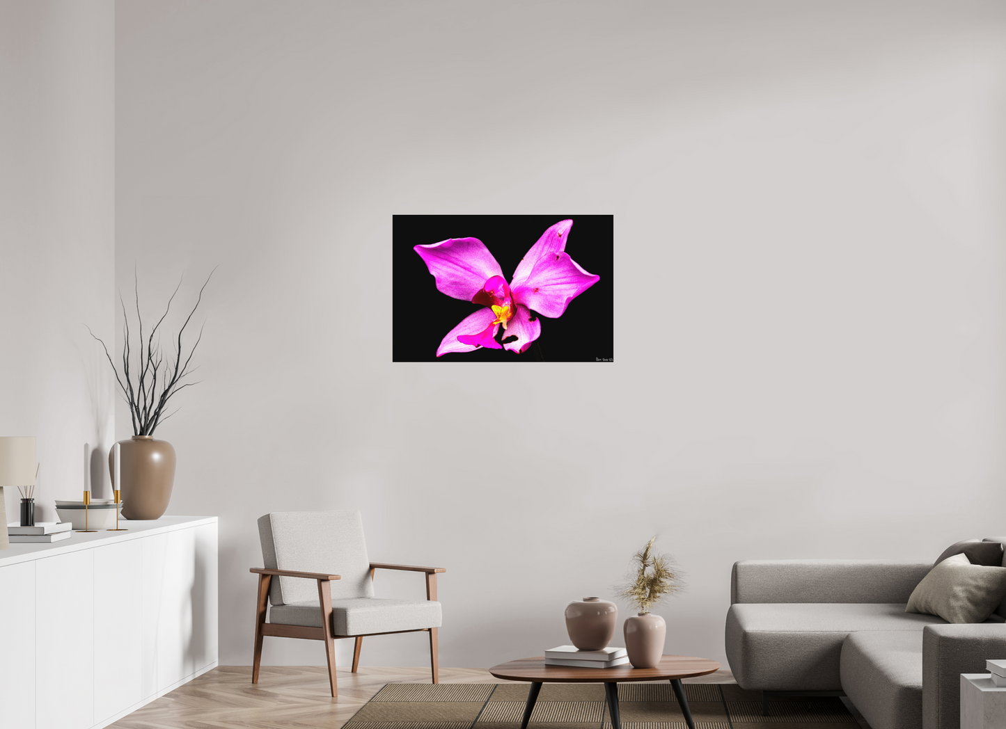 36 x 24″, Matte Metal Efflorescence