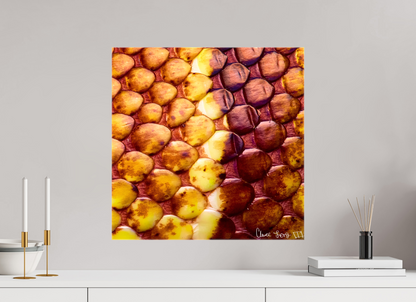 20 x 20″, Glossy Canvas Reptilian Divide