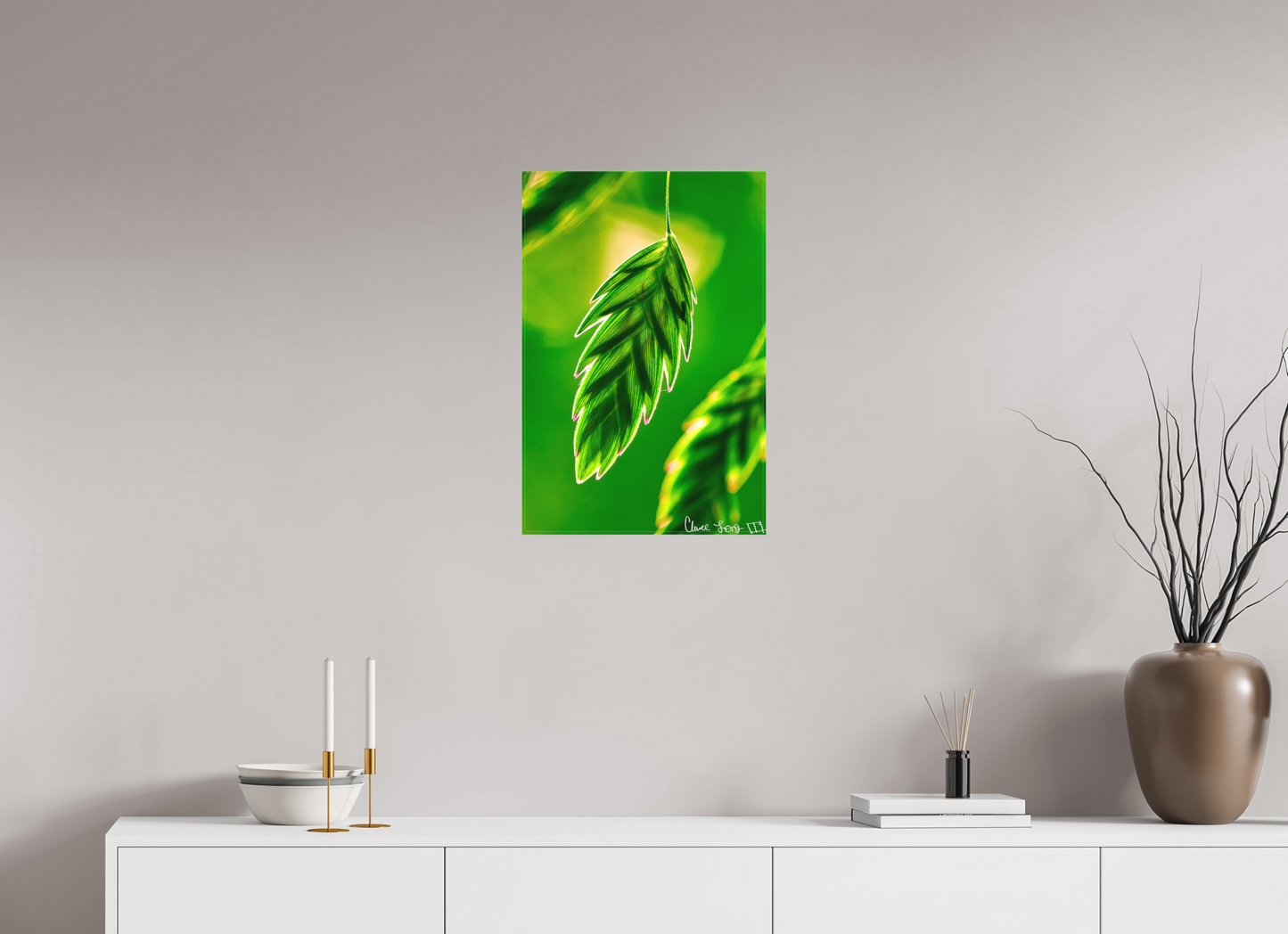 16 x 24″, Matte Canvas Serrated Kunai