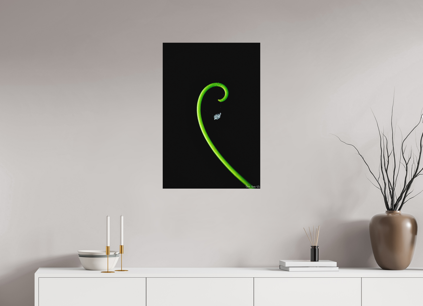 20 x 30″, Matte Metal Golden Ratio