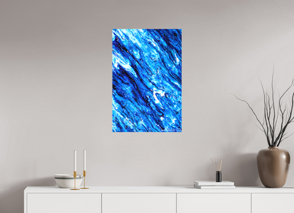 20 x 30″, Matte Canvas Tilted Waves