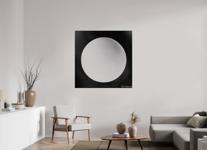 45 x 45″, Glossy Canvas Lycan’s Moon