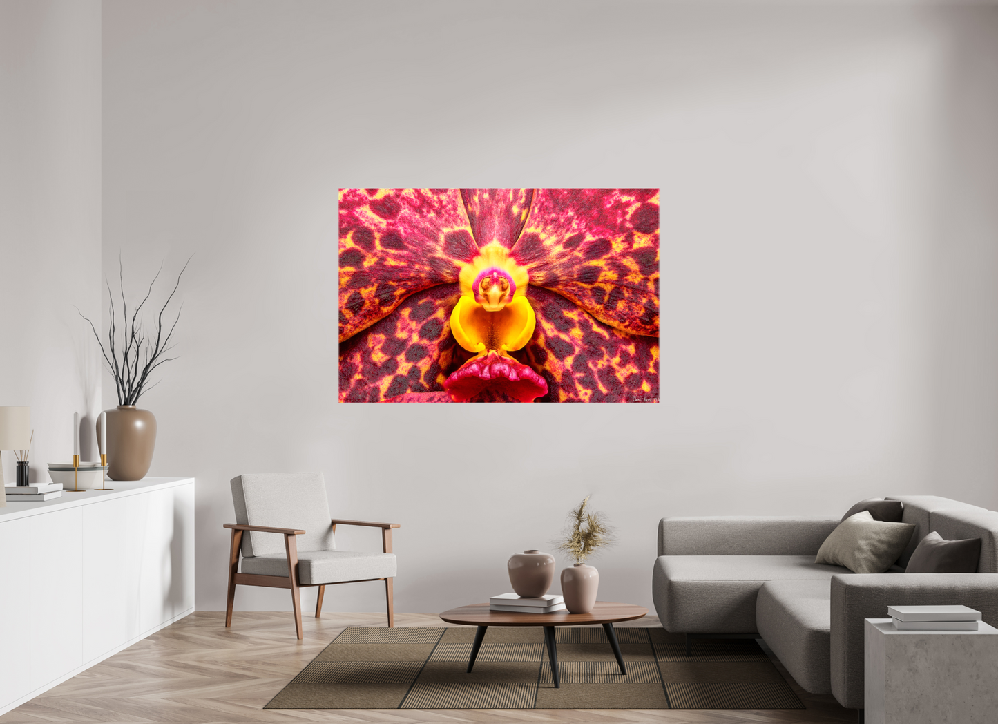 66 x 44″, Glossy Canvas Ignis Victoriae