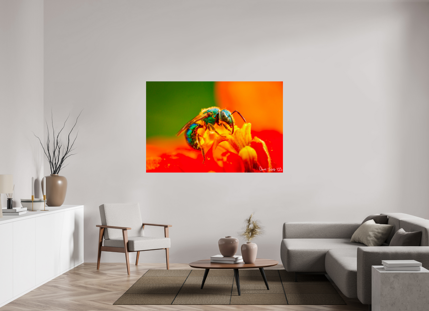 66 x 44″, Acrylic Salt Licker