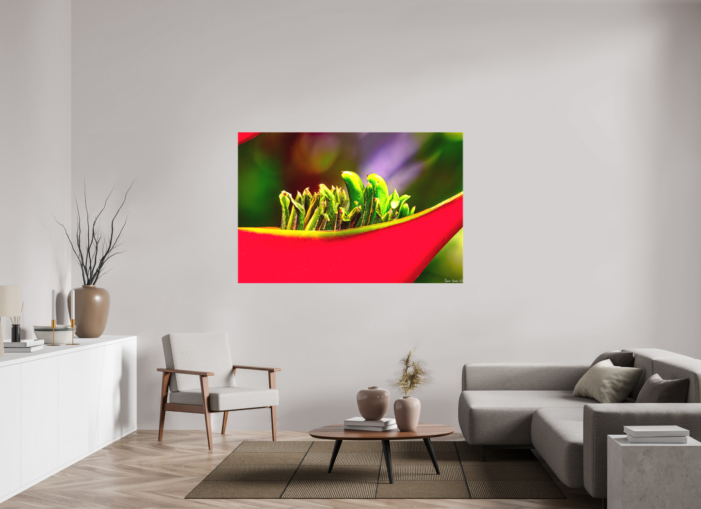 66 x 44″, Matte Canvas Utopia