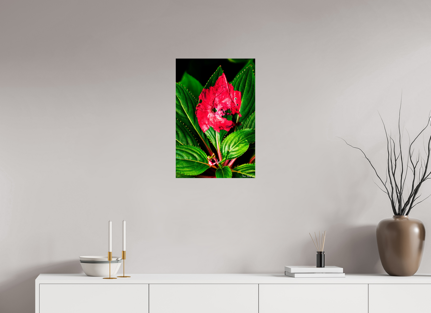 16 x 24″, Glossy Metal Subsume