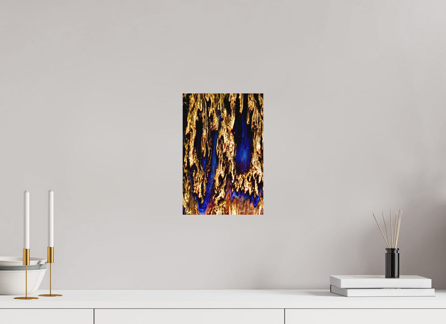 8 x 12″, Forex Gilded Torrent
