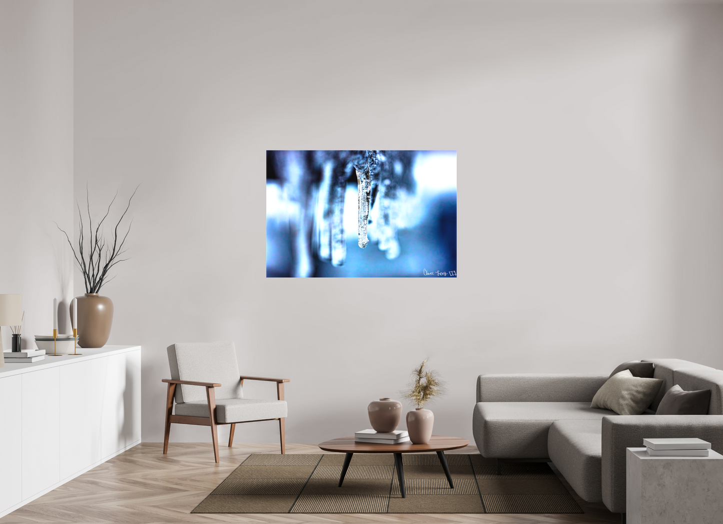 54 x 36″, Matte Canvas Sickle of Boreas