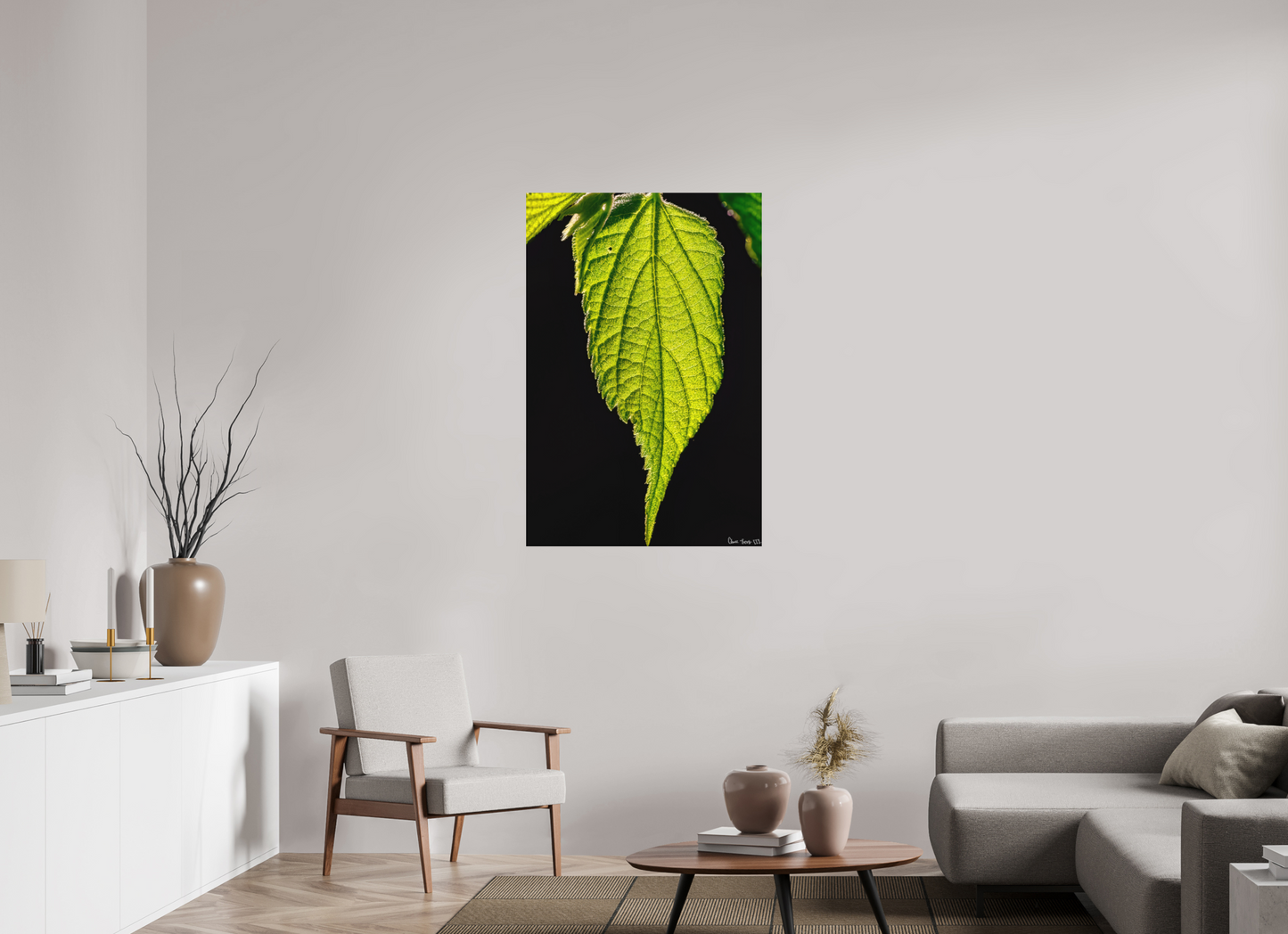 30 x 45″, Matte Metal Eternal Glow