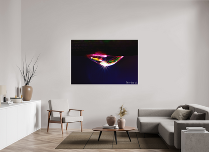 66 x 44″, Matte Metal Twinkle of Light