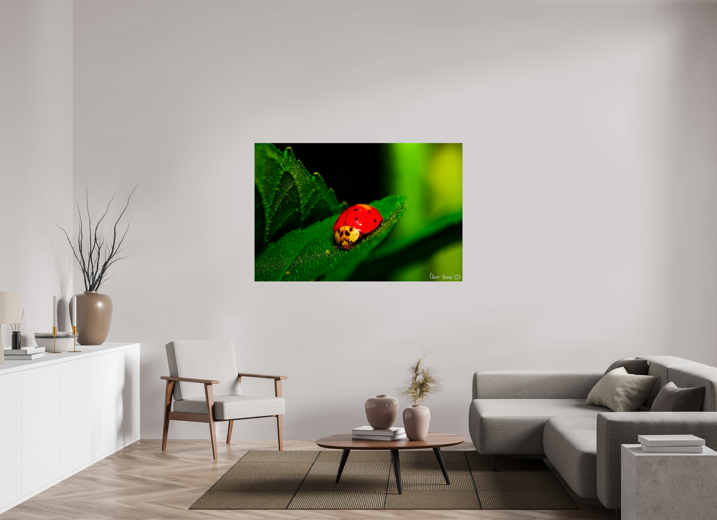 60 x 40″, Acrylic Our Lady Bird