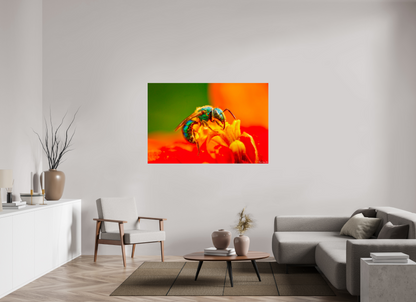 60 x 40″, Glossy Metal Salt Licker