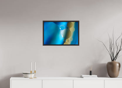 24 x 16″, Floater Frame Alder Brown Contiguous