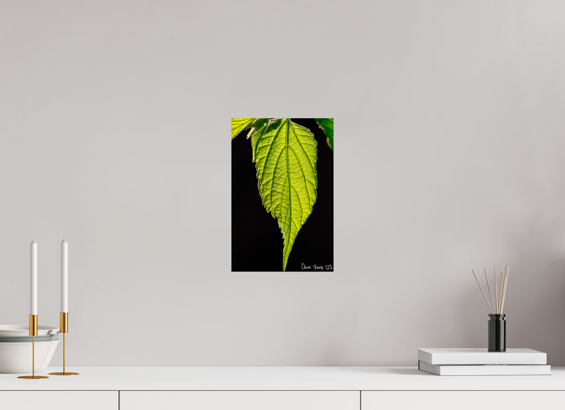 8 x 12″, Glossy Metal Eternal Glow