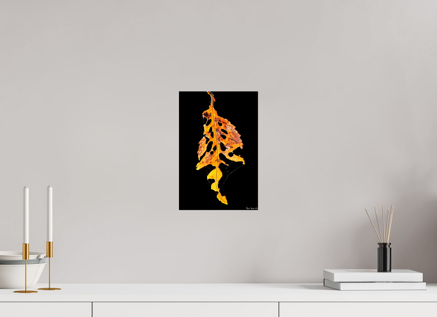 8 x 12″, Photo Print on Aluminum Backing Autumn's Vengeance